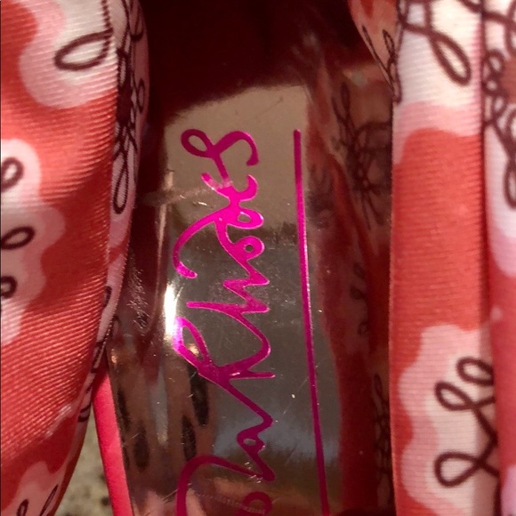 Zandra Rhodes Couture Wedges - Picture 9 of 11